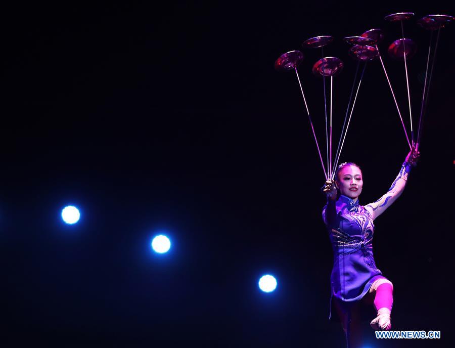 MONACO-MONTE-CARLO INTERNATIONAL CIRCUS FESTIVAL-CHINESE ACROBATS