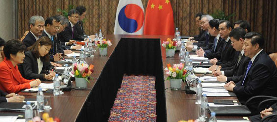 Chinese, ROK presidents meet on cooperation, Korean Peninsula situation