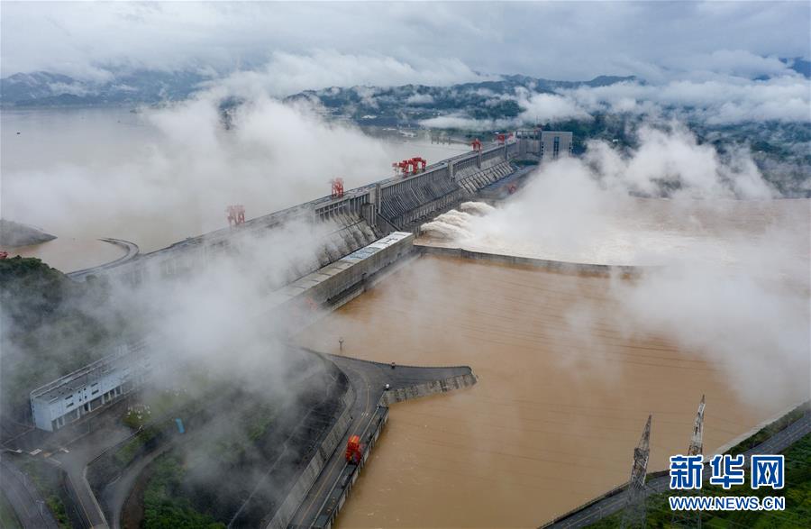 #（防汛抗洪）（1）今年入汛以來最大洪水抵達(dá)三峽 流量超6萬(wàn)立方米/秒