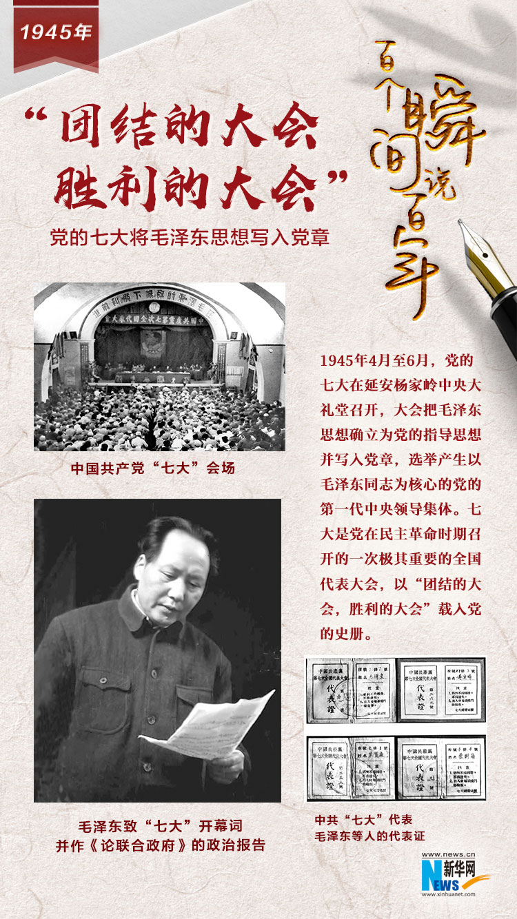 1945，“團結的大會，勝利的大會”