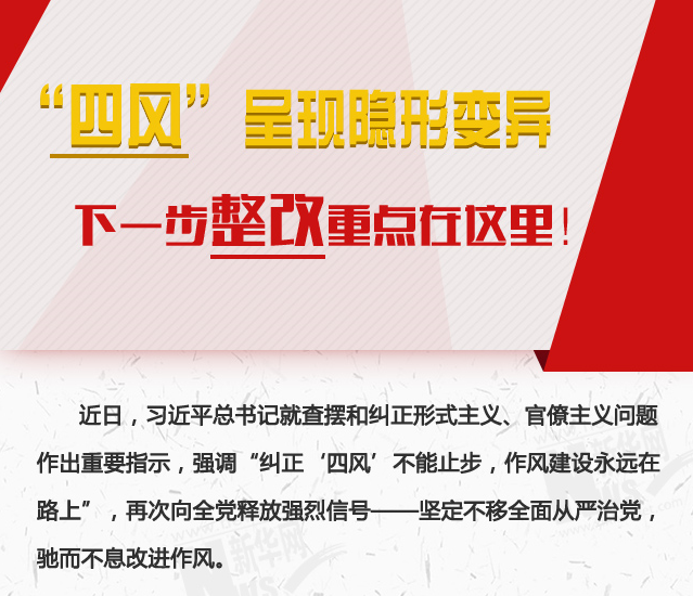 “四風”呈現(xiàn)隱形變異，下一步整改重點在這里！